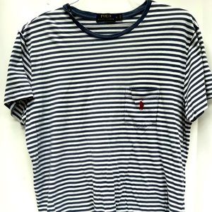 Ralph Lauren striped t-shirt. Large. EUC!
